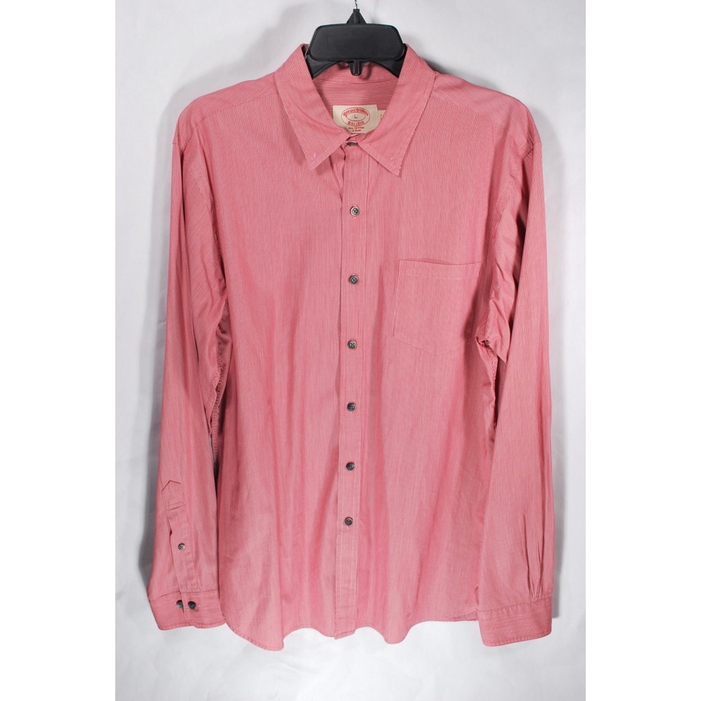 Brooks Brothers 1818 Men’s L Extra Slim Shirt Red